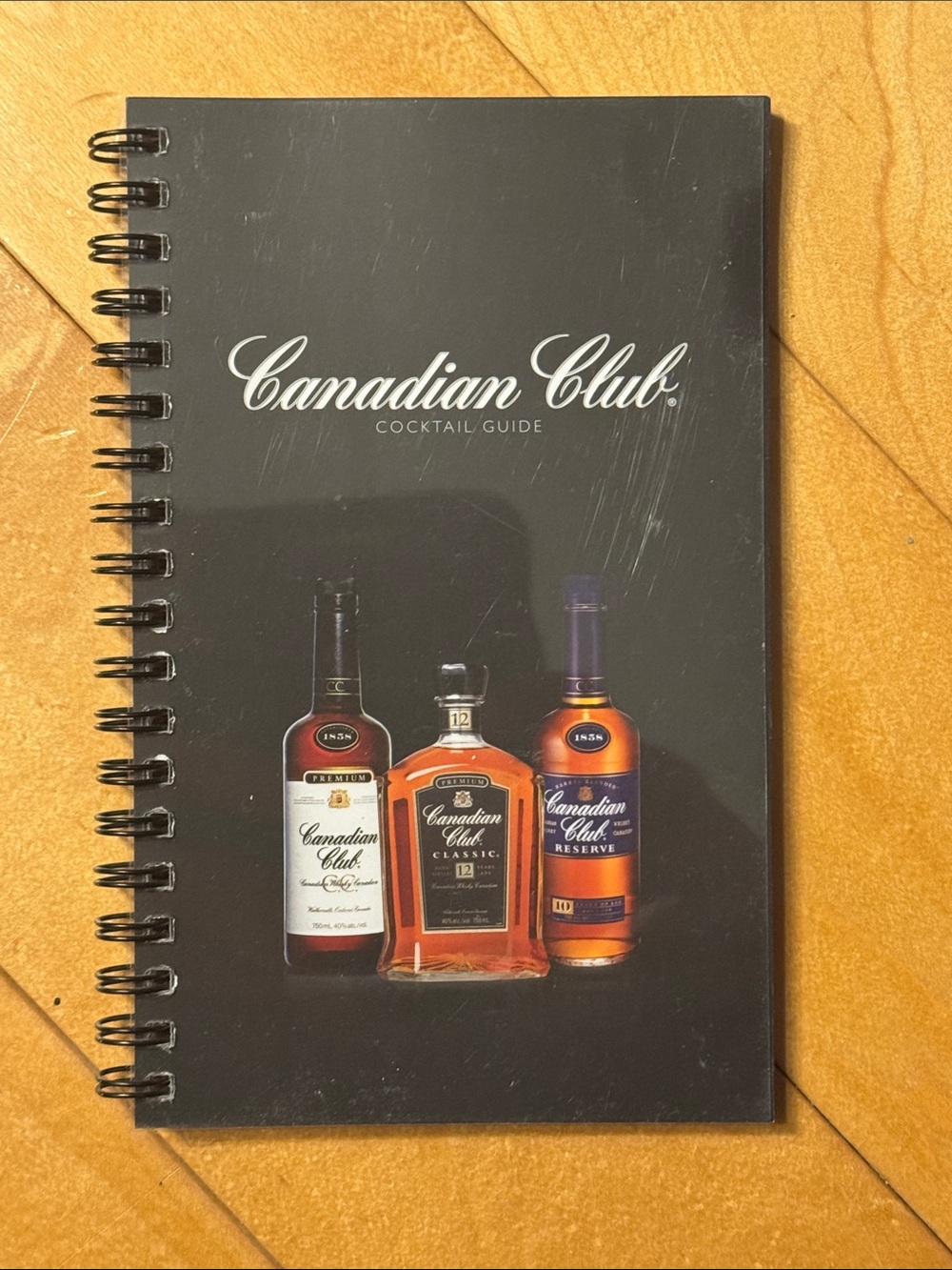 Canadian Club Whisky Black Cocktail Guide and Recipe Book